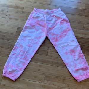 Tie dye sweatpants